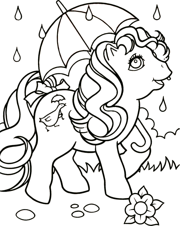 Coloriage 26 Petit poney