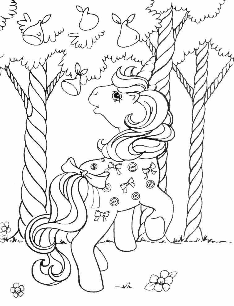 Coloriage 27 Petit poney