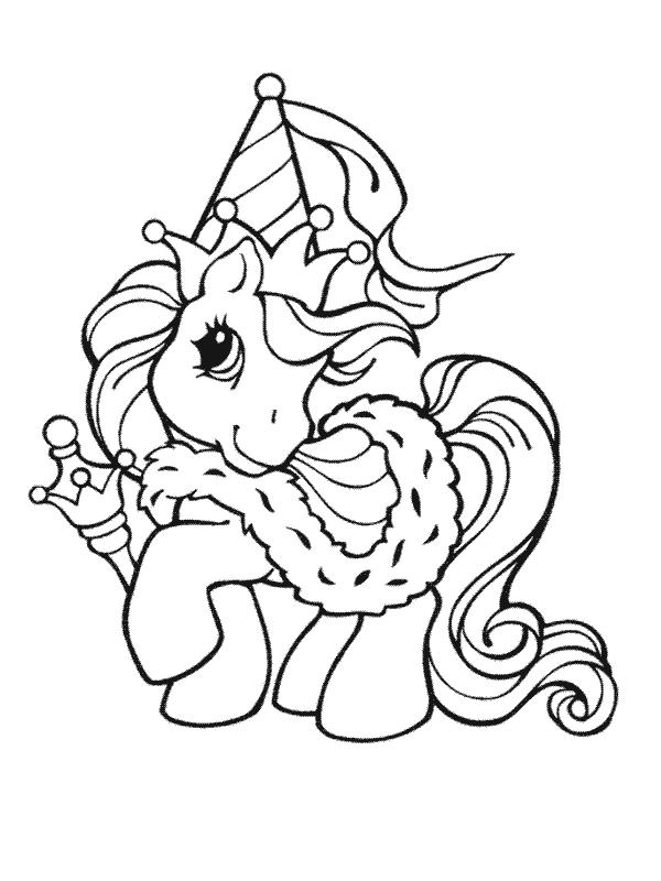 Coloriage 28 Petit poney