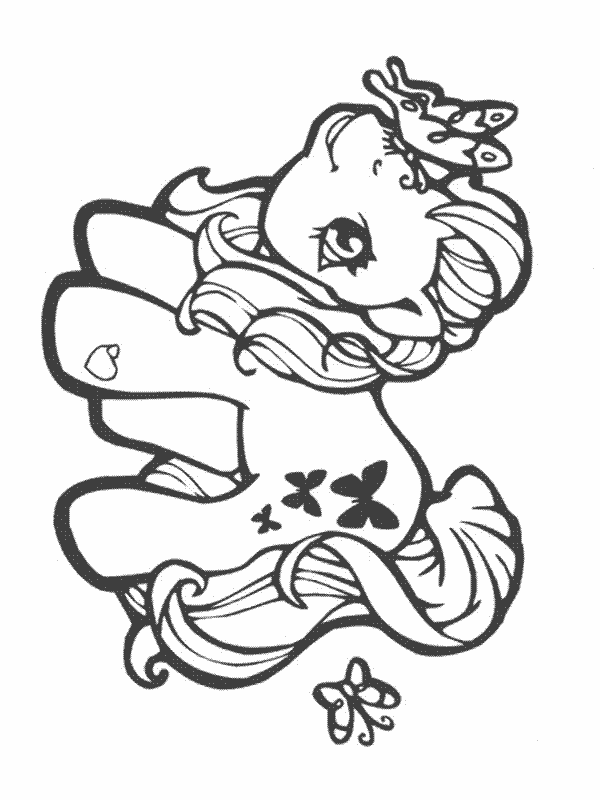 Coloriage 30 Petit poney