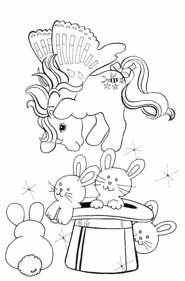 Coloriage 33 Petit poney