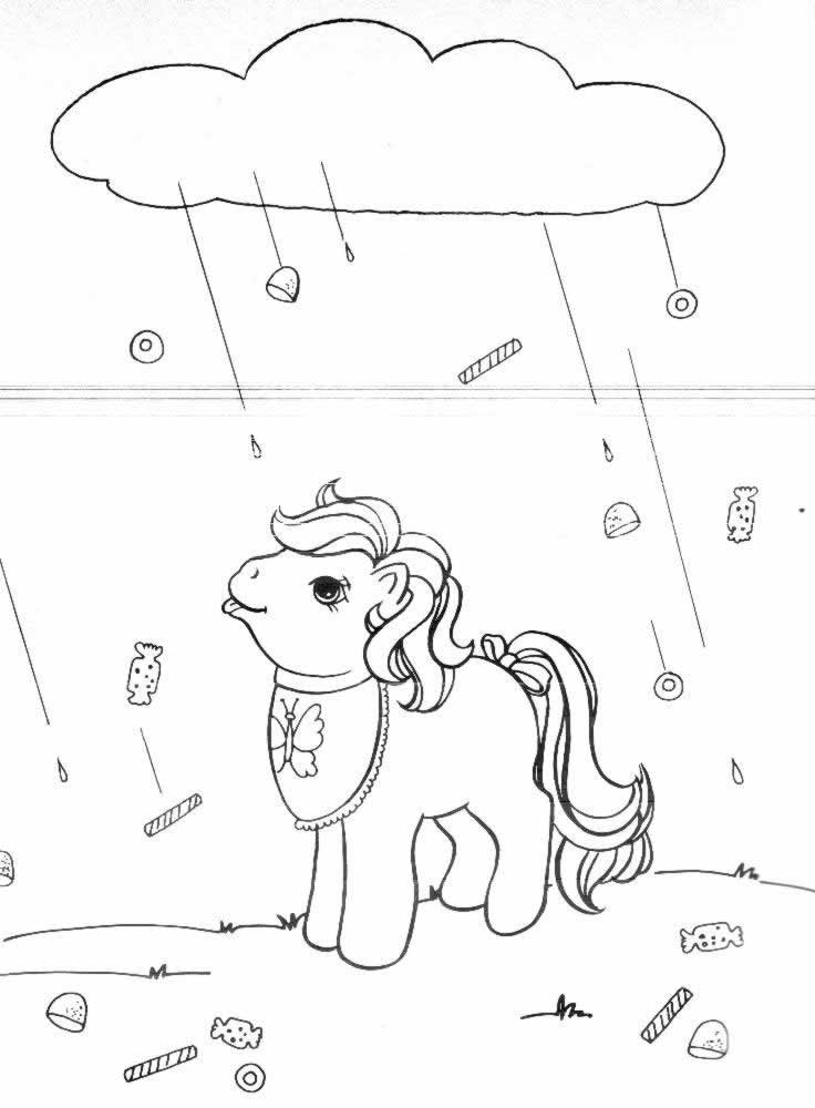 Coloriage 37 Petit poney