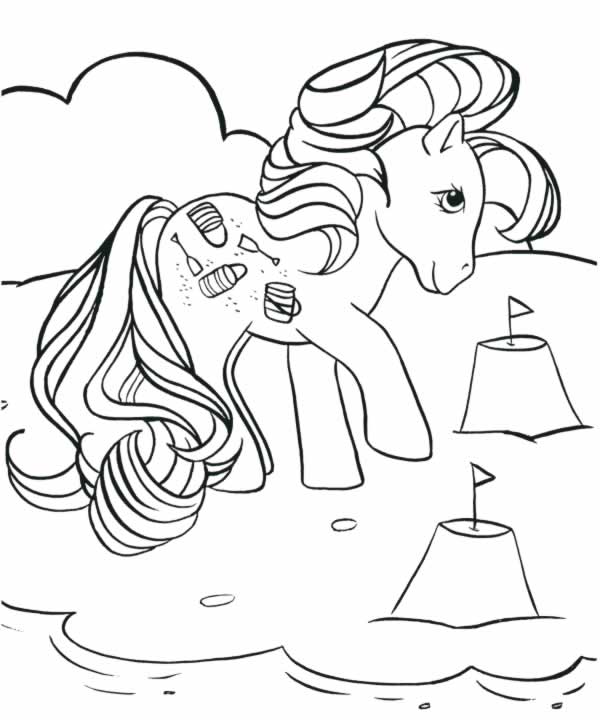 Coloriage 38 Petit poney