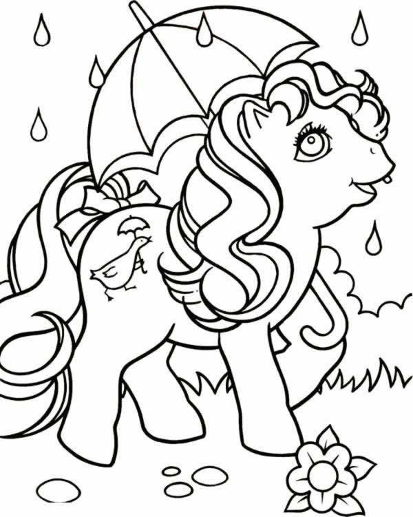 Coloriage 39 Petit poney