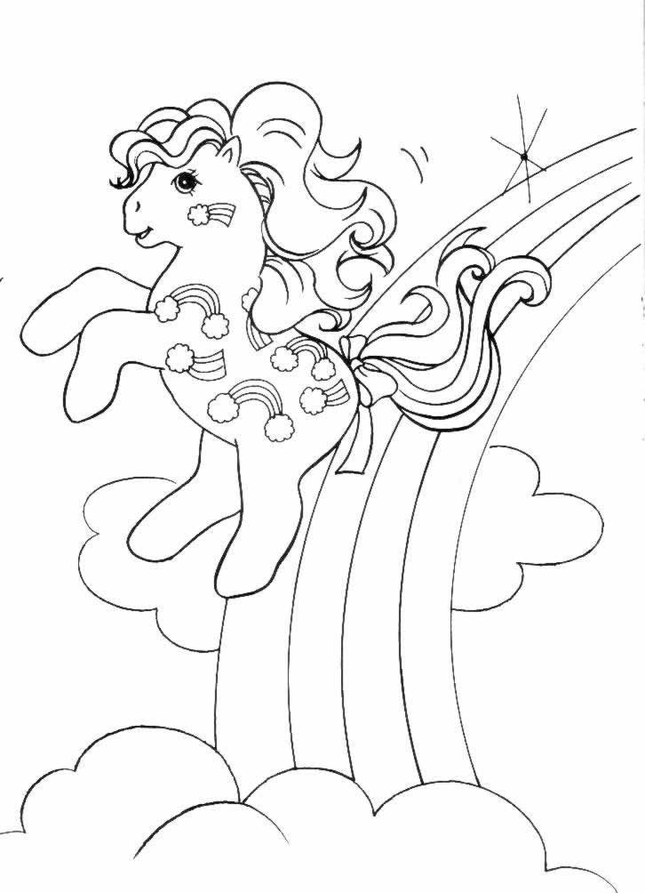 Coloriage 40 Petit poney