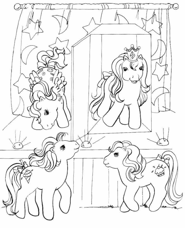 Coloriage 43 Petit poney