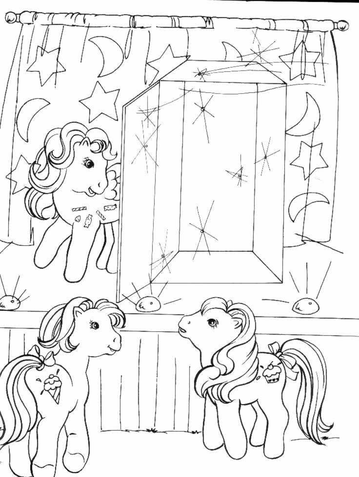 Coloriage 47 Petit poney