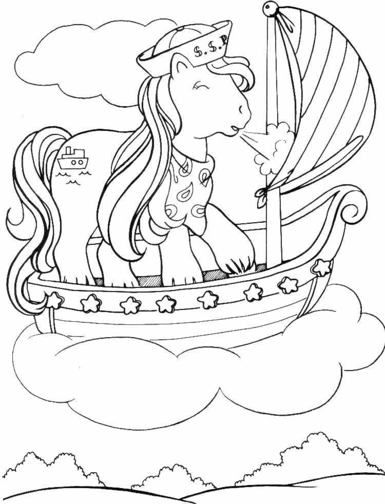 Coloriage 50 Petit poney