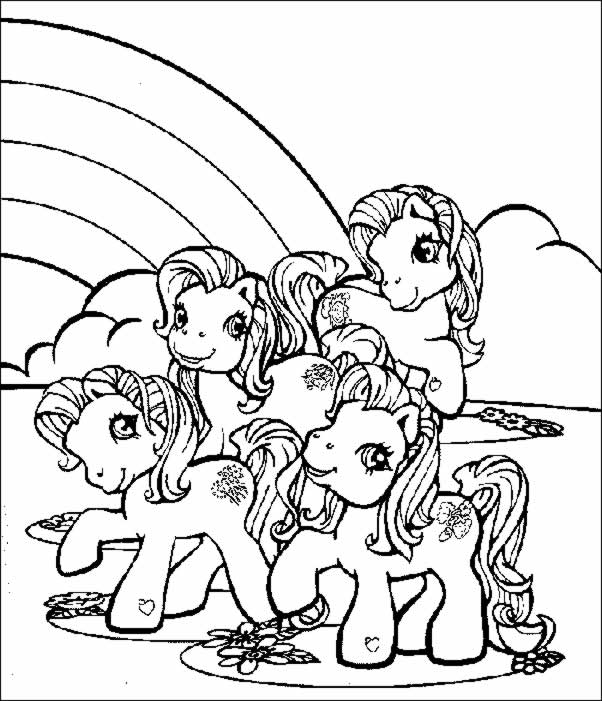 Coloriage 51 Petit poney