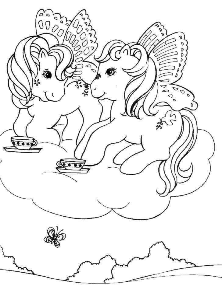 Coloriage 52 Petit poney