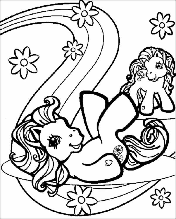 Coloriage 55 Petit poney