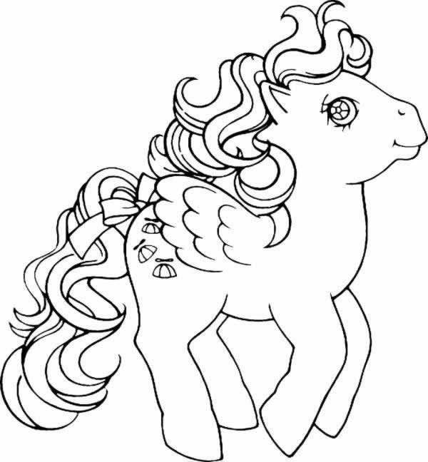 Coloriage 59 Petit poney