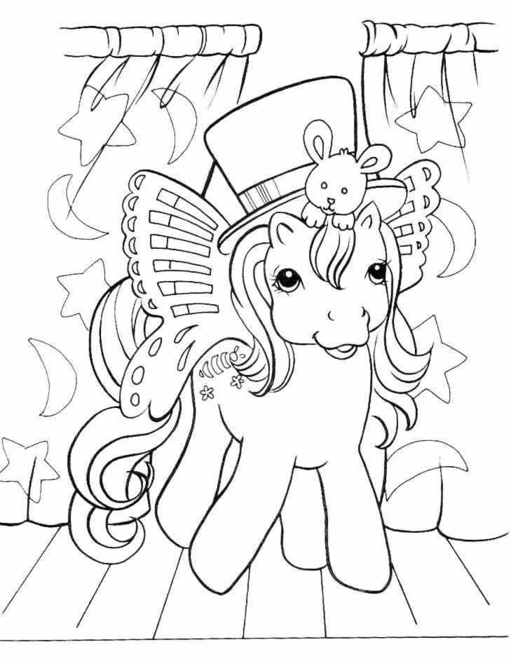 Coloriage 62 Petit poney