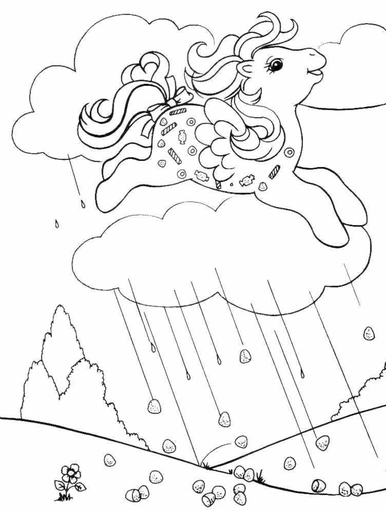 Coloriage 71 Petit poney