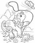 Coloriage Petit poney 11