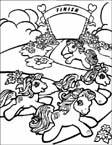 Coloriage Petit poney 19