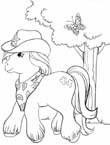 Coloriage Petit poney 21