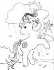 Coloriage Petit poney 23