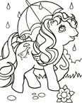 Coloriage Petit poney 26