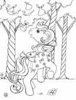 Coloriage Petit poney 27