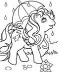 Coloriage Petit poney 39