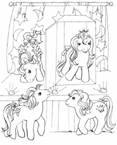 Coloriage Petit poney 43