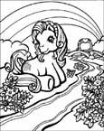 Coloriage Petit poney 46