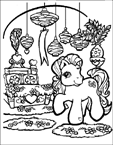 Coloriage Petit poney 5