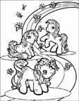 Coloriage Petit poney 54