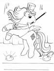 Coloriage Petit poney 57