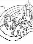 Coloriage Petit poney 58