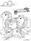 Coloriage Petit poney 61