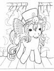 Coloriage Petit poney 62