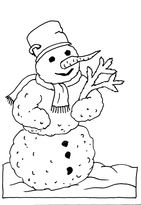 Coloriage 1 Photos d-hiver