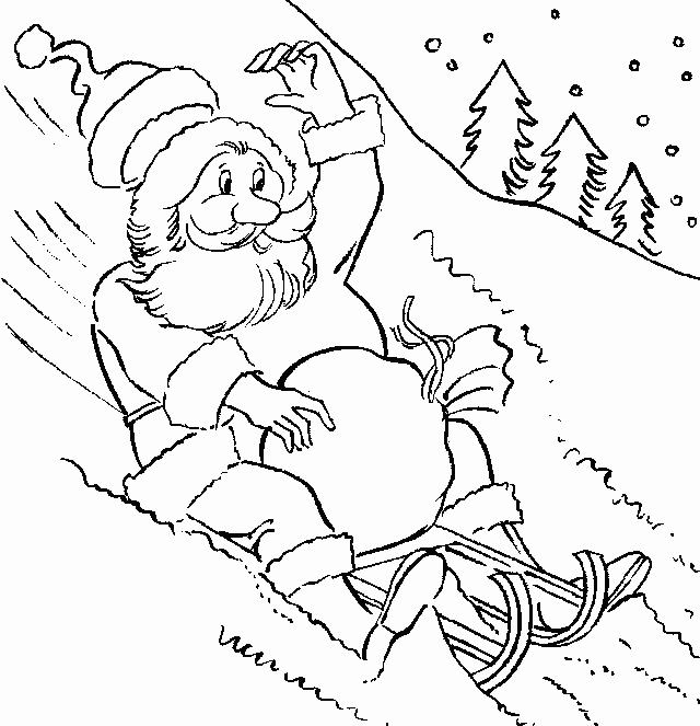 Coloriage 34 Photos d-hiver