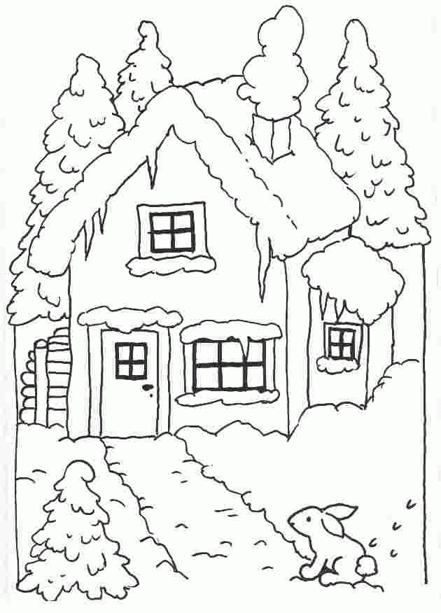 Coloriage 37 Photos d-hiver