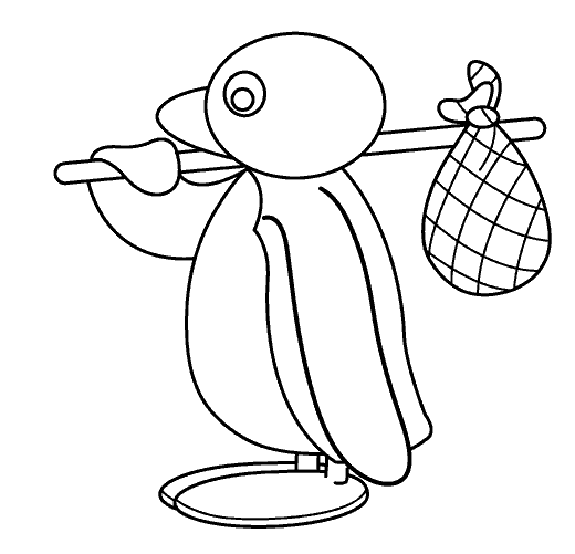 Coloriage 4 Pingu