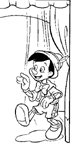 Coloriage Pinocchio 12