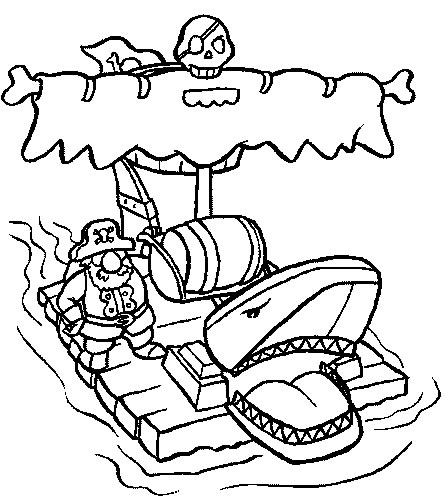 Coloriage 22 Pirates