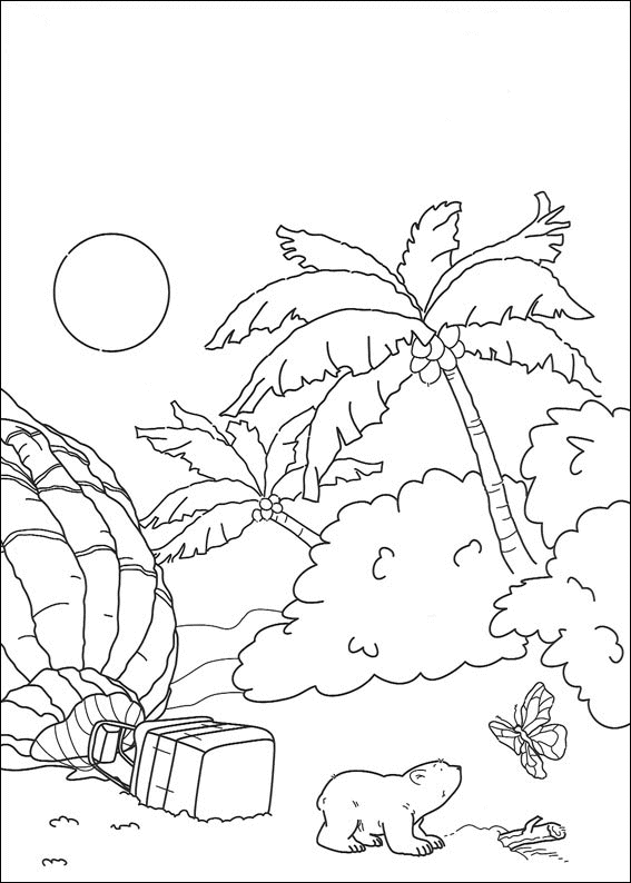 Coloriage 7 Plumes ours polaire