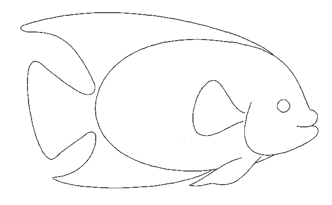 Coloriage 16 Poissons