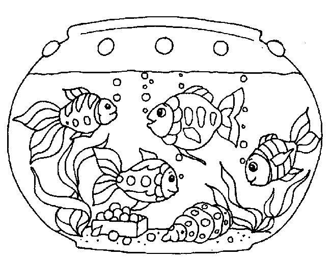 Coloriage 20 Poissons
