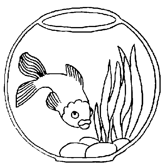 Coloriage 30 Poissons