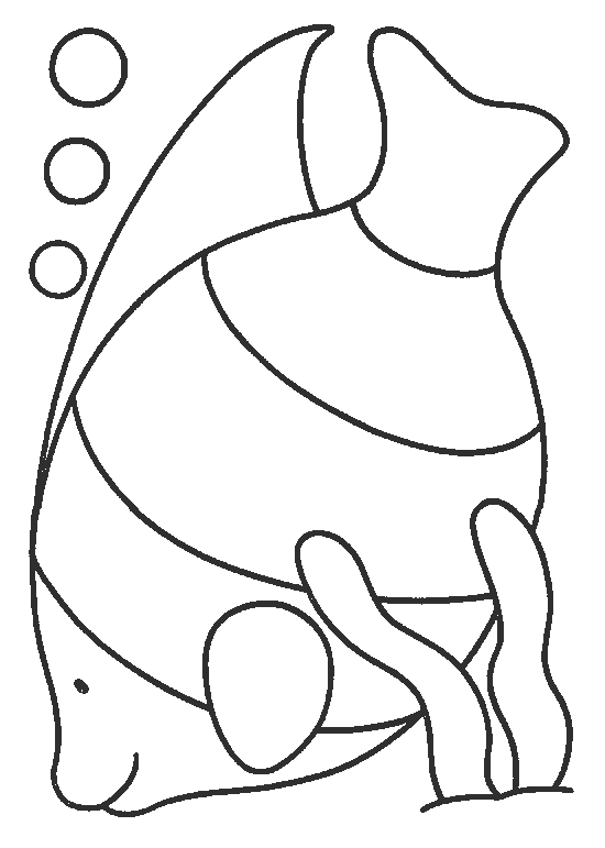 Coloriage 35 Poissons