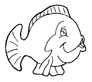 Coloriage 36 Poissons