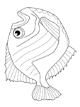 Coloriage Poissons 102