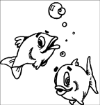 Coloriage Poissons 114