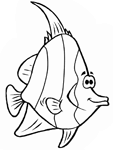 Coloriage Poissons 120