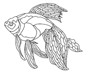 Coloriage Poissons 13