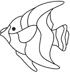 Coloriage Poissons 22